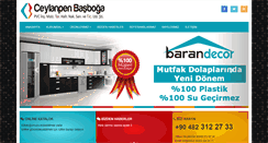 Desktop Screenshot of basbogainsaat.com